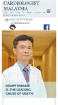 Mobile Screenshot of cardiologistmalaysia.com